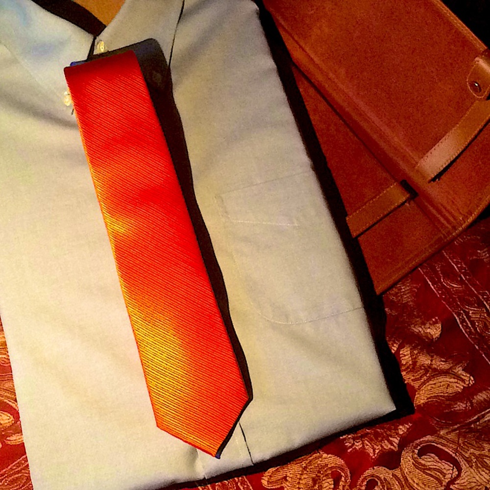 👔3/$15 Tattersall London | Silk